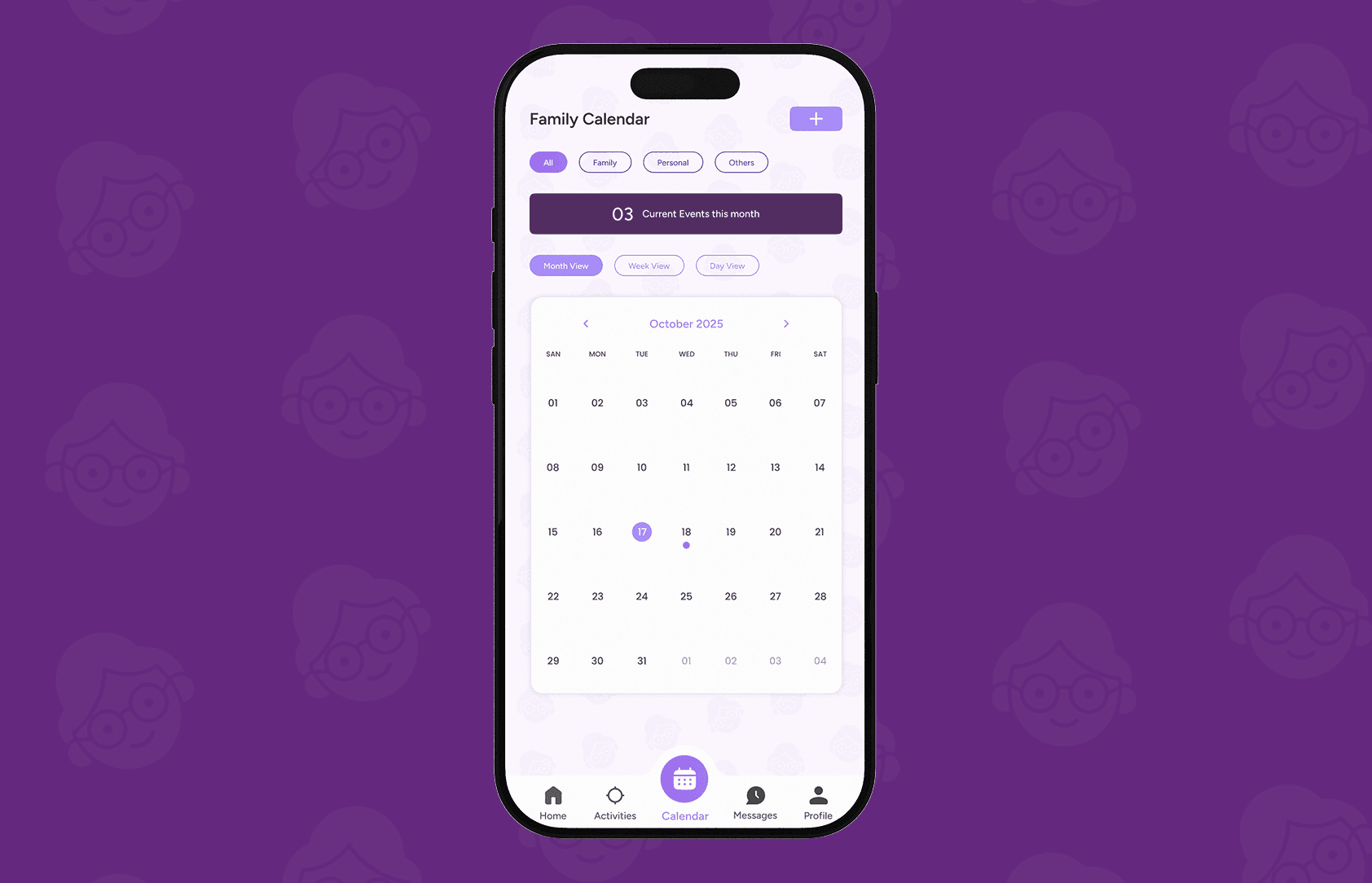 Shared calendar